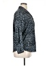 Gloria Vanderbilt 100% Polyester Animal Print Gray 3/4 Sleeve Blouse Size XL - photo 4