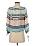 Wildfox 100% Rayon Blue 3/4 Sleeve Blouse Size XS - photo 2