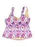 Swimsuits for all Print Pink Swimsuit Top Size 18 - photo 2