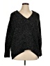 Ava & Viv Metallic Black Pullover Sweater Size 1X - photo 1