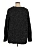 Ava & Viv Metallic Black Pullover Sweater Size 1X - photo 2
