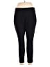 INC International Concepts Black Active Pants Size 14W - photo 1