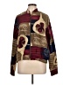 Assorted Brands 100% Polyester Graphic Burgundy Track Jacket Size L - photo 1