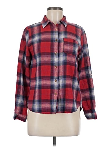 Passport Long Sleeve Button-Down Shirt (view 1)