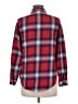 Passport 100% Cotton Plaid Red Long Sleeve Button-Down Shirt Size M - photo 2