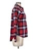 Passport 100% Cotton Plaid Red Long Sleeve Button-Down Shirt Size M - photo 4