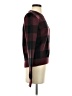 BCBGMAXAZRIA Plaid Burgundy Pullover Sweater Size S - photo 4