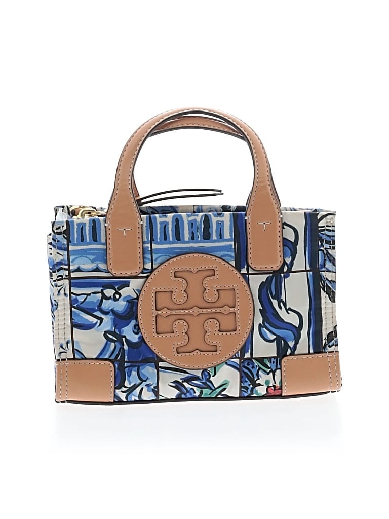 Pre-owned Tory Burch Crossbody Bag In Blue