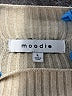 Moodie Ivory Turtleneck Sweater Size L - photo 7