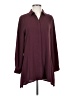 Chico's 100% Polyester Burgundy 3/4 Sleeve Blouse Size Sm (0) - photo 1