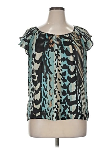 Signature by Larry Levine Short Sleeve Blouse (view 1)