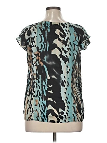 Signature by Larry Levine Short Sleeve Blouse (view 2)