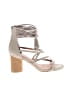 Jeffrey Campbell Solid Gray Sandals Size 8 1/2 - photo 1