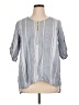 Ellen Tracy Gray 3/4 Sleeve Blouse Size 1X - photo 1