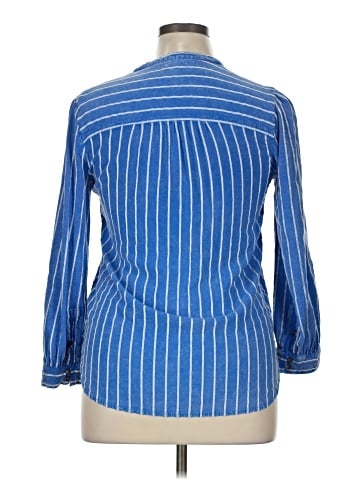 Anthropologie 3/4 Sleeve Button-Down Shirt (view 2)
