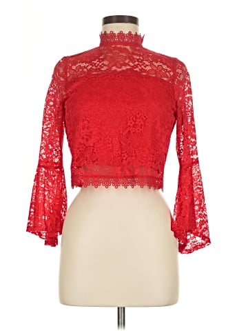 Love University 3/4 Sleeve Blouse (view 1)