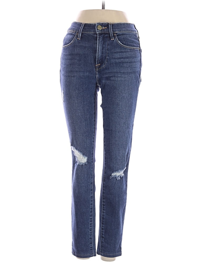 Pre-owned Frame Jeans In Blue