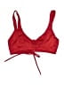 Assorted Brands Solid Red Swimsuit Top Size S - photo 2