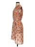 BCBGMAXAZRIA 100% Polyester Paisley Orange Casual Dress Size S - photo 5
