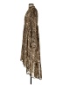 Karlie 100% Polyester Animal Print Brown Casual Dress Size S - photo 5