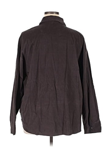 CALVIN KLEIN JEANS Long Sleeve Button-Down Shirt (view 2)