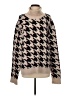 H&M Houndstooth Tan Pullover Sweater Size 4 - photo 1