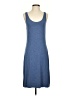 Eddie Bauer Solid Blue Casual Dress Size S (estimated) - photo 1
