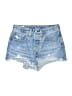 Levi's 100% Cotton Blue Denim Shorts Size 26 waist - photo 1