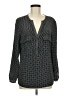 Zara Basic Black Long Sleeve Blouse Size M - photo 1