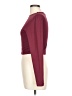 Trendy Queen Burgundy Long Sleeve Top Size L - photo 5