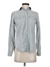 J.Crew 100% Cotton Polka Dots Gray Long Sleeve Button-Down Shirt Size 0 - photo 1