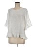 Sienna Sky 100% Polyester Ivory 3/4 Sleeve Blouse Size M - photo 1