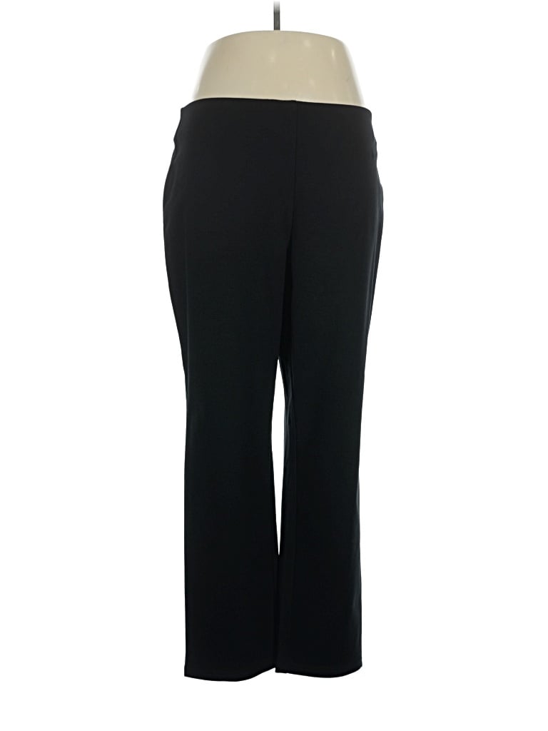 Pre-owned Jm Collection Dress Pants In Black