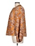 Evereve Paisley Orange Long Sleeve Blouse Size L - photo 5