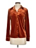 Shein Orange Long Sleeve Blouse Size S - photo 1