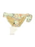 Sauipe Graphic Yellow Swimsuit Top Size S - photo 1