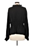 Marc New York 100% Polyester Black Long Sleeve Blouse Size M (estimated) - photo 2