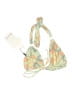 Sauipe Print Green Swimsuit Top Size S - photo 2