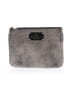 Rebecca Minkoff Gray Tan Leather Clutch One size - photo 1