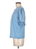 Alison Andrews Blue Short Sleeve Top Size M - photo 5
