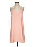 Three Eighty Two 100% Polyester Solid Pink Casual Dress Size S - photo 1