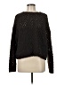 Nordstrom Rack 100% Polyester Tweed Black Pullover Sweater Size M - photo 1