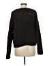 Nordstrom Rack 100% Polyester Tweed Black Pullover Sweater Size M - photo 2