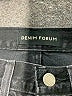 Denim Forum 100% Cotton Black Jeans Size 27 waist - photo 7