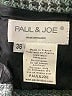 Paul & Joe 100% Wool Argyle Gray Wool Skirt Size 36 waist - photo 4