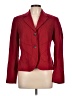 Harve Benard Red Wool Blazer Size 10 - photo 1