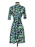 Donna Morgan Color Block Graphic Green Cocktail Dress Size 2 (petite) - photo 2