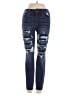American Eagle Outfitters Stripes Blue Jeans Size 0s - photo 1