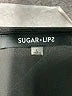 Sugar Lips Black Short Sleeve Top Size L - photo 7