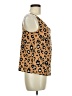 Thakoon 100% Polyester Brown Sleeveless Top Size 6 - photo 4